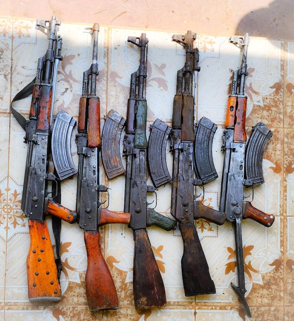 41 More Illegal Firearms Voluntarily Surrendered In Tot, Elgeyo Marakwet County