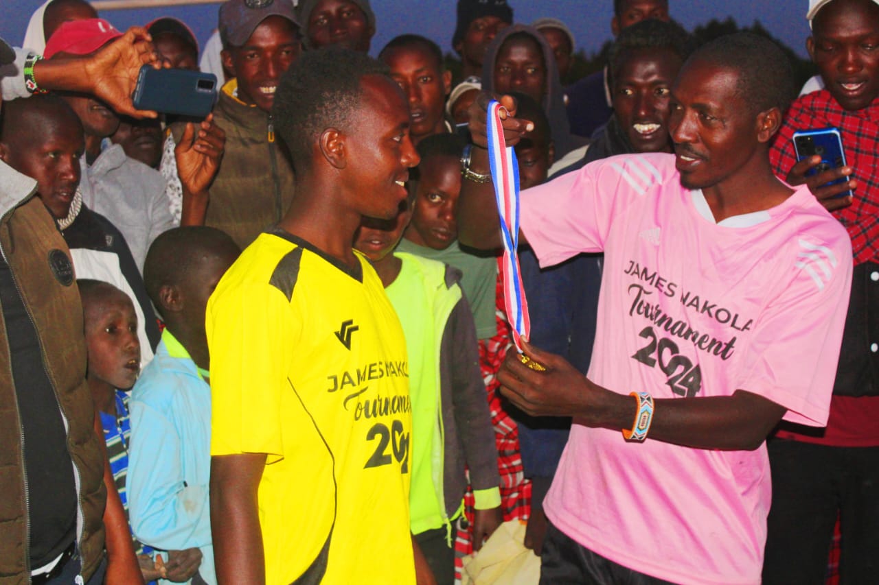 Ngoswani FC and 11 Sisters Shine in Thrilling James ole Nakola Tournament