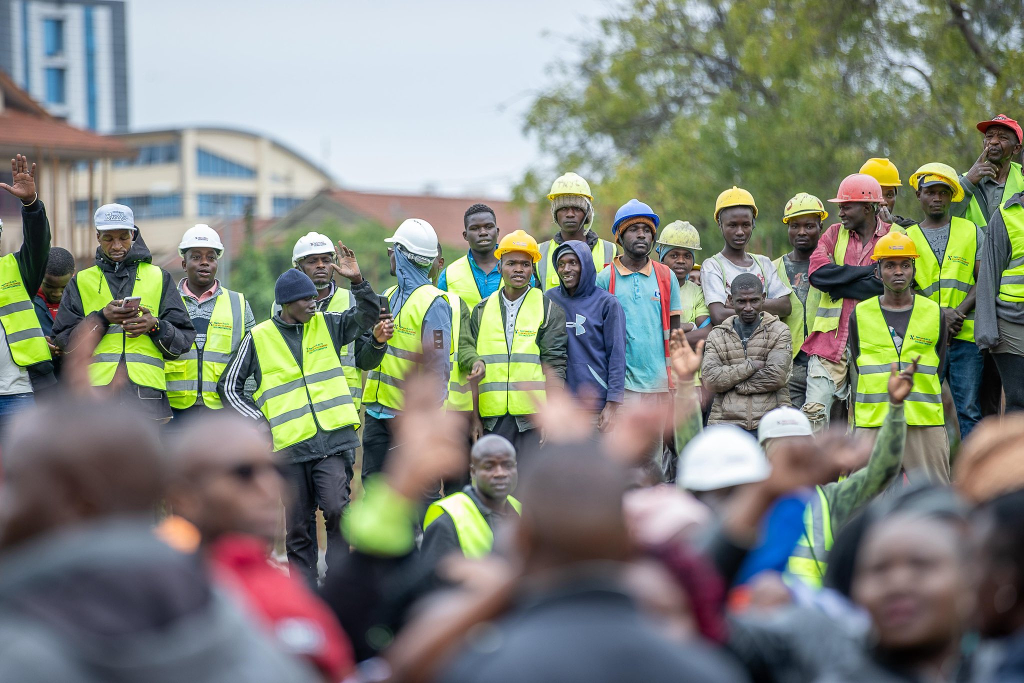 Members of the Public who attended President William Ruto's Event in Nairobi