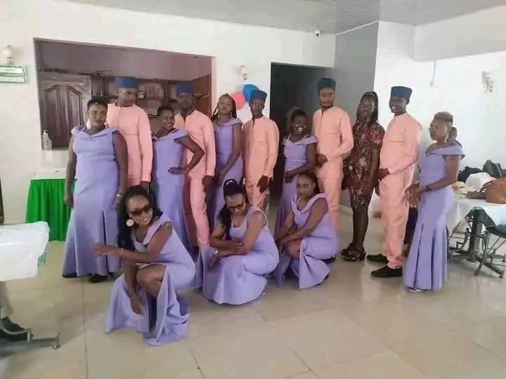 Bridal party during Faith Therui wedding three years ago.Photo/Courtesy