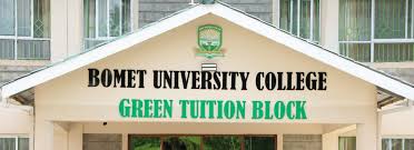 Bomet Univesity Tuotion Block. PHOTO/File