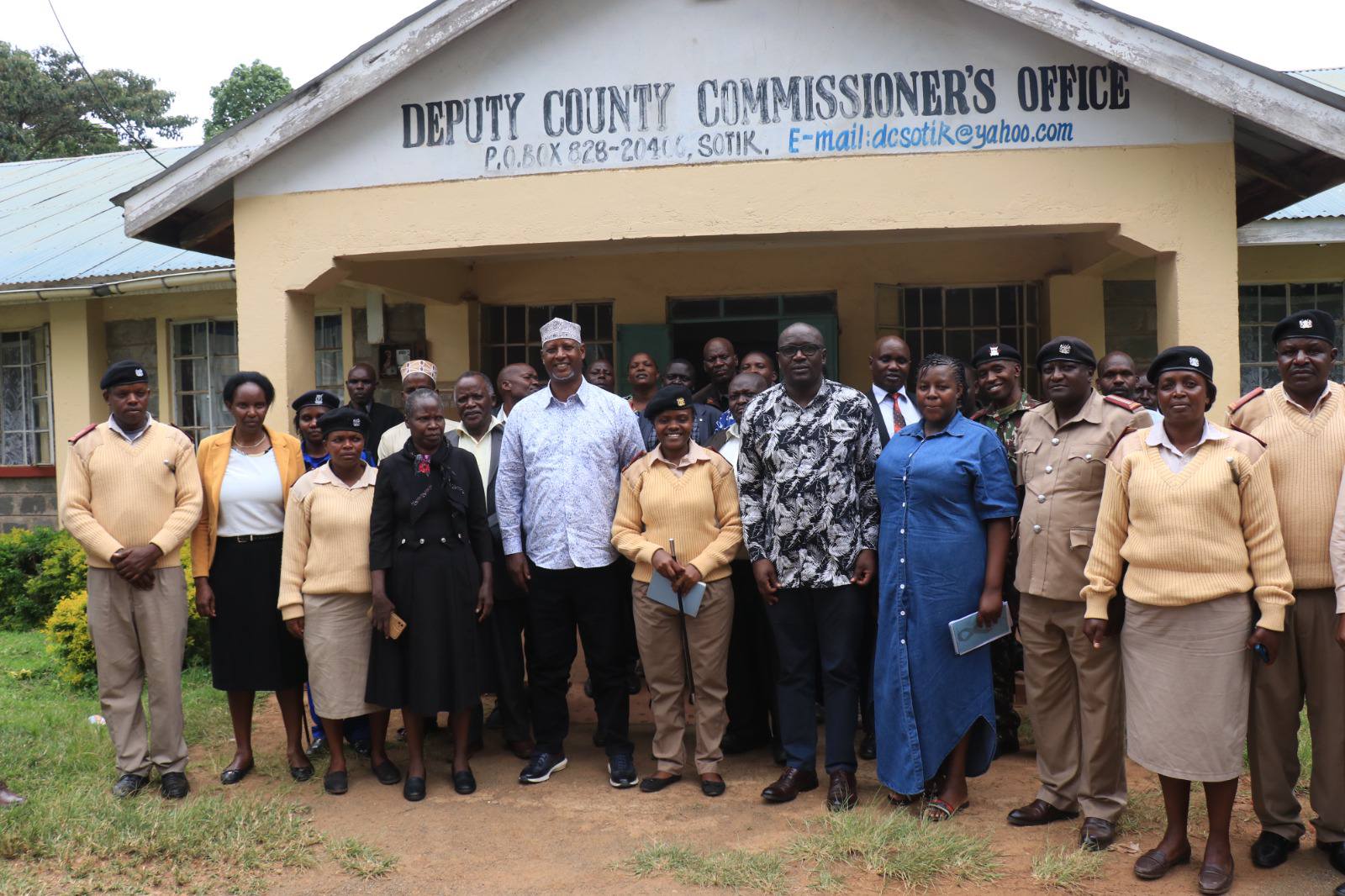 Members of the National Assembly during an oversight visit on the issuance of national identification documents in Sotik Sub-County, Bomet County. PHOTO/Parliament of Kenya/FB
