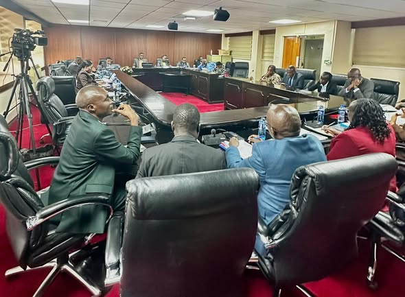 The National Assembly Committee on Sports and Culture in a meeting at the Parliament building on Tuesday May 19, 2026. PHOTO/https://web.facebook.com/ParliamentKE/Facebook