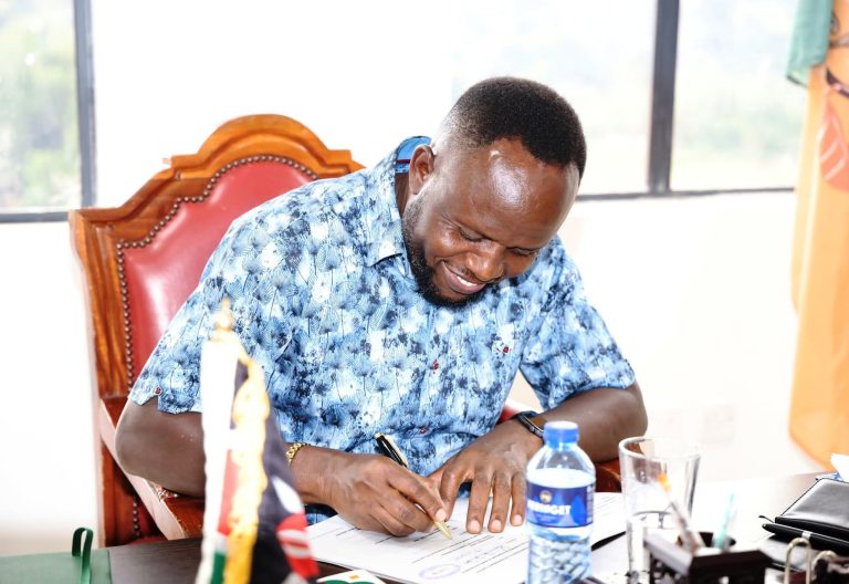 Trans Nzoia Governor George Natembeya during a past event. PHOTO/@GeorgeNatembeya/X
