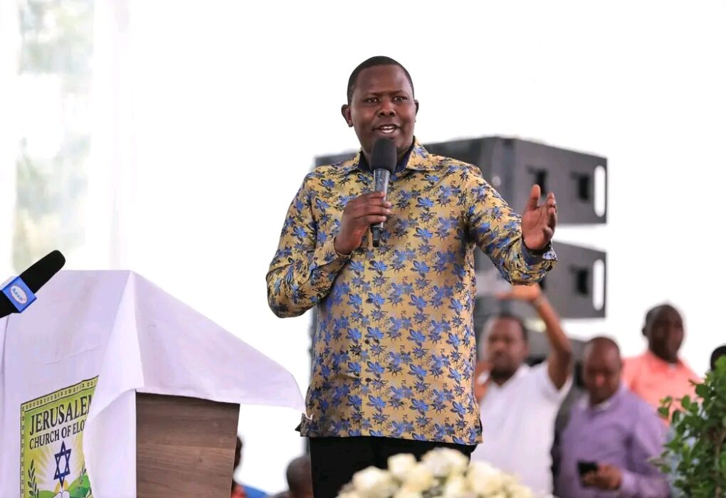 Chepalungu MP Victor Koech Mandazi speaking during a past event. PHOTO/Victor Koech/Facebook