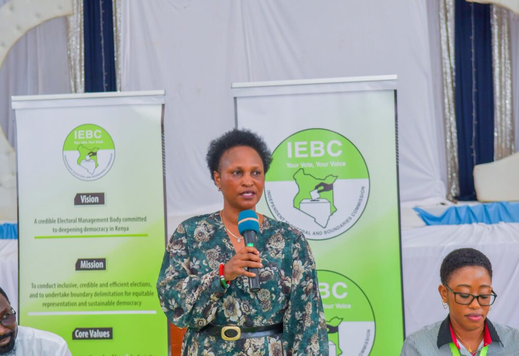 The Independent Electoral and Boundaries Commission (IEBC) officials during the Draft Election Campaign Financing Regulations, 2026. PHOTO/@iebc/X