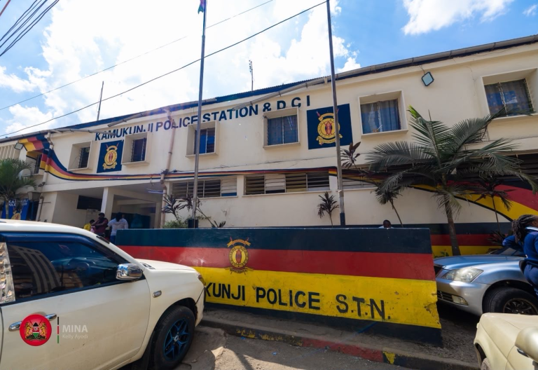 Kamukunji Police Station. PHOTO/@InteriorKE/X