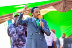 Kiambu Senator Karungo wa Thang’wa during a past event@KarungoThangwa/X