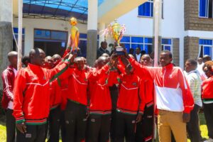 Monire Junior Secondary School football team after its impressive run to the national JSS soccer championship.