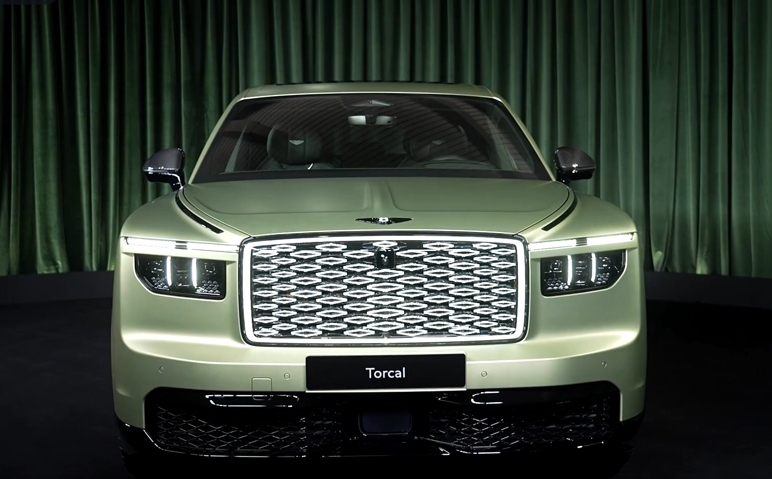 Bentley's first fully electric car. PHOTO/Screengrab by People Daily Digital from a video posted by international station