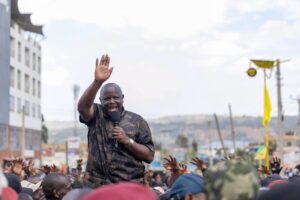 Bomet first governor Isaac Ruto speaking during Bomet tour on September 9, 2026. PHOTO/Isaac Ruto/Facebook