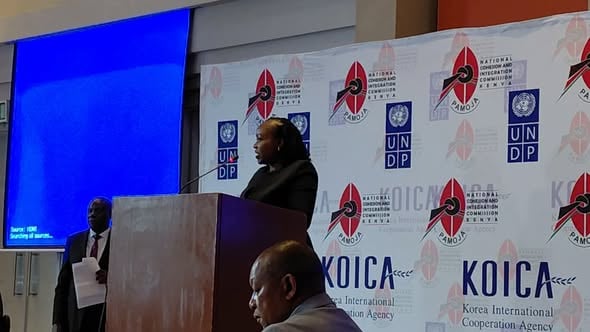 KNCHR Chairperson Ms. Claris Ogangah during a past event.PHOTO/https://www.facebook.com/share/p/1JxXMQNJUe/facebook