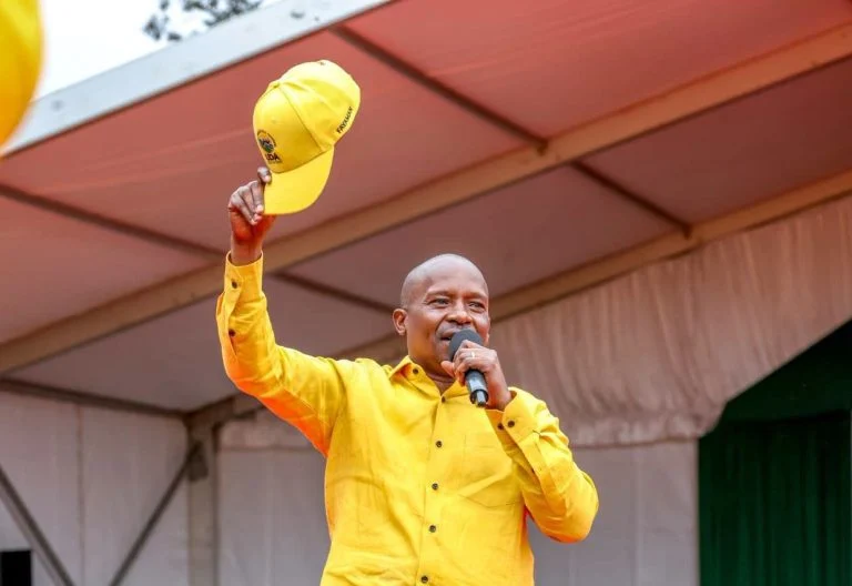 Kithure Kindiki addresses UDA polling centre officials during a meeting in Nembure, Embu County, on Saturday, September 12, 2026. PHOTO/https://www.facebook.com/Kithure Kindiki