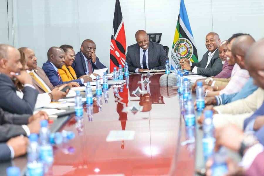 Industrialisation and Trade Cabinet Secretary Lee Kinyanjui leading the Commettee on September 8, 2026. PHOTO/@GovLeeKinyanjui