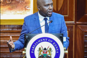 Interior Cabinet Secretary Kipchumba Murkomen at the senate on September 16, 2026. PHOTO/kipmurkomen/X