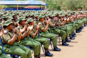 Police Officers in a past function. PHOTO/@NPSOfficial_KE/X