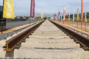 The Kenyan government plans to extend the Kisumu-Malaba SGR. PHOTO/@WilliamsRuto/X