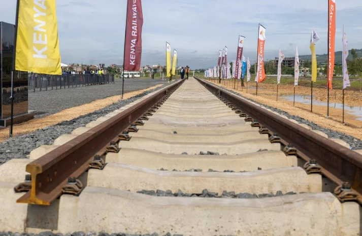 The Kenyan government plans to extend the Kisumu-Malaba SGR. PHOTO/@WilliamsRuto/X