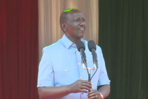 President William Ruto speaking speaking in Kisumu on Sunday, September 13, 2026. PHOTO/@WilliamsRuto