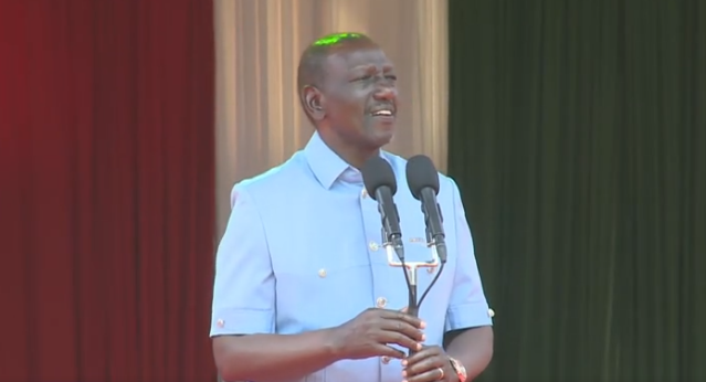 President William Ruto speaking speaking in Kisumu on Sunday, September 13, 2026. PHOTO/@WilliamsRuto