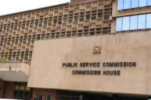 Public Service Commission building, PHOTO/@PSCKenya/X