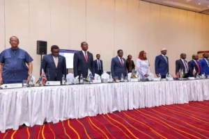 The Council of Governors (CoG) during a Full Council meeting at Mövenpick Hotel in Westlands, Nairobi on Monday, October 12, 2026. PHOTO/https://www.facebook.com/KennethMakeloLusaka