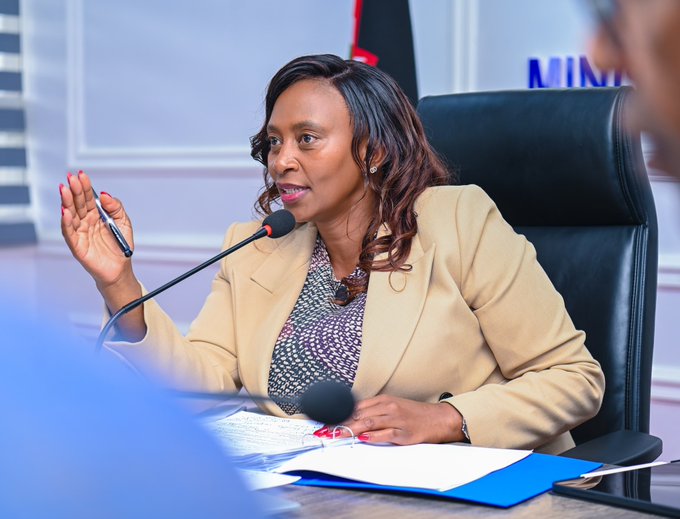 Public Health PS Mary Muthoni.