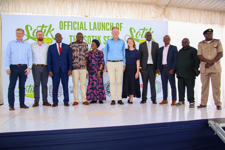 Sotik Tea Special Economic Zone (SEZ) during the launch. PHOTO/@SEZAuthority_ke
