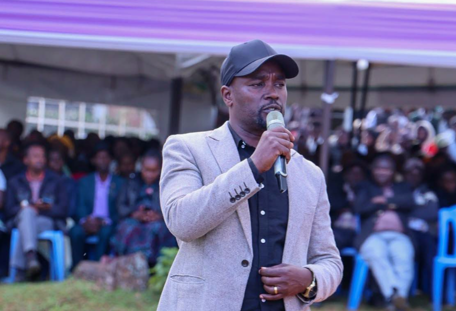 Bomet Governor Hillary Barchok speakingduring a past event. PHOTO/Hillary Barchok/FB