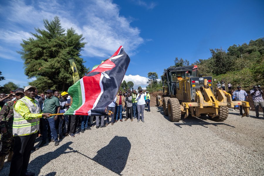 nspected the 24km Maraba-Kebeneti and Timboroa-Kopere roads in Tinderet Constituency, Nandi County.